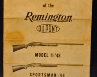 VTG REMINGTON INSTRUCTION S
