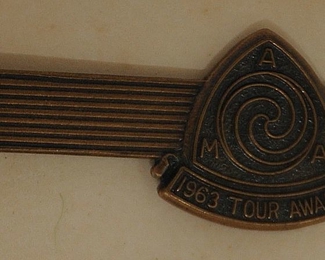 MAA MOTORCYCLE 1963 TIE CLIP