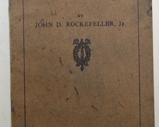THE COLORADO INDUSTRIAL PLAN BY JOHN D. ROCKEFELLOR JR. 