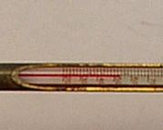 VTG 12" BURPEE BRASS THERMOMETER FERTILIZER ANALZER SOLD PROBE