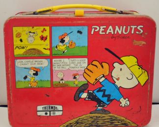 PEANUT THERMOS LUNCH BOX 