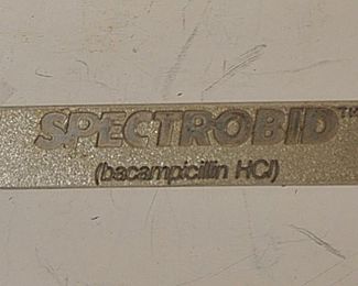 PAPERWEIGHT SPECTROIB ADVERTISING RR SPIKE