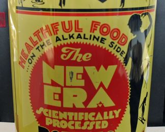 LARGE CAN OF NEW ERA POTATO CHIPS 