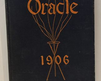 1906 LANSING HIGH SCHOOL YEARBOOK "ORICLE" 