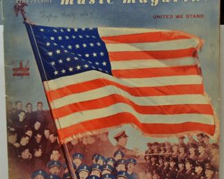 WWII THE ETUDE MUSIC MAGAZINE 1942