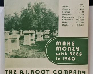 ROOT BEE KEEPING CATALOGUE 1940