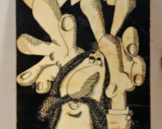 EAST LANSING [ROBERT] VINES WINE LIST FORMER MSU FOOTBALL PLAYER 1960's