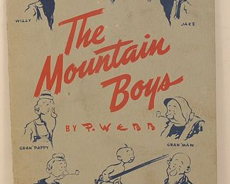 P. WEBB THE MOUNTAIN BOYS ESQUIRE MAGAZINE BOOK 