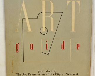 ART GUIDE TO 1939 NEW YORK WORLDS FAIR 