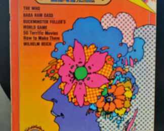 RARE PETER MAX MAGAZINE 1970