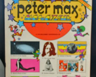 RARE PETER MAX MAGAZINE 1970 #1 