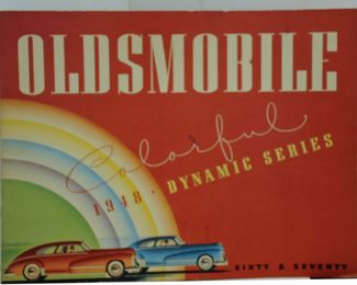 1948 OLDSMOBILE SHOWROOM LITATURE 