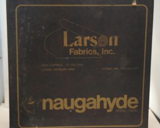 NAUGAHYDE SALES SAMPLE NOTEBOOK 