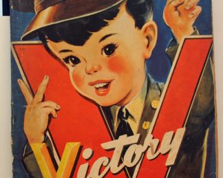 VINTAGE WWII VICTORY PAINT BOOK 