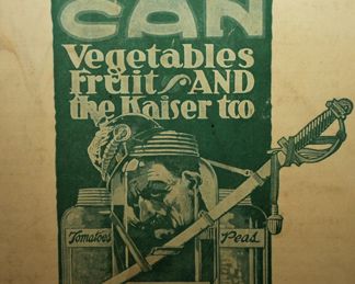 WWI HOME FRONT BOOKLET CAN THE KAISER TOO