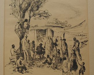 HOWARD CHURCH EARLY SCHETCH 