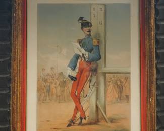 DRANER: FRENCH 1863 OFFICER LANCERS