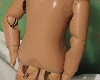 Doll Schoenhut Wooden Carved Hair Boy 1911 