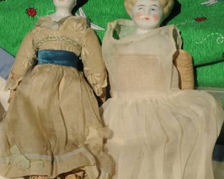 ANTIQUE CHINA HEAD DOLLS