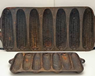 VINTAGE CAST IRON CORNBREAD PANS GRISWOLD & WAGNER