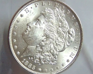 U.S. COIN - 1885 SILVER MORGAN DOLLAR - BEAUTIFUL - YOU ARE BUYING CONDITION