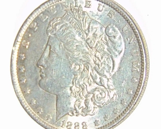 U.S. COIN - 1888 SILVER MORGAN DOLLAR - BEAUTIFUL - YOU ARE BUYING CONDITION