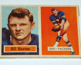 SEALED 1957 TOPPS FOOTBALL CARD 12 PACK, CELLOPHANE WRAPPER - BART STARR & JOHNNY UNITAS ROOKIE CARDS WERE A PART OF THIS SERIES - COULD POSSIBLY BE CONTAINED WITHIN???