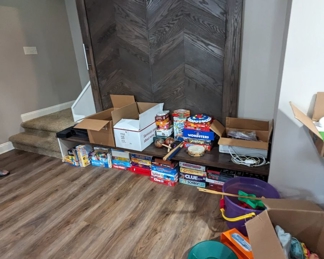 Tons of toys and board games