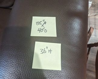 Two leather couch, like new
Available for presale. Only items notated as available for presale are available for presale.