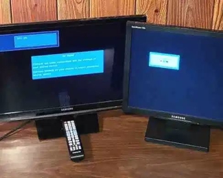 15in SyncMaster 730b Samsung TV And A 22in Samsung TV With Remote