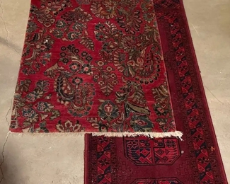 2 Red Oriental Rugs