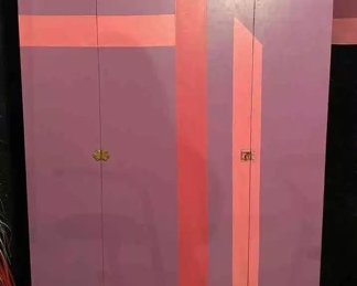 Hand Painted Wardrobe 