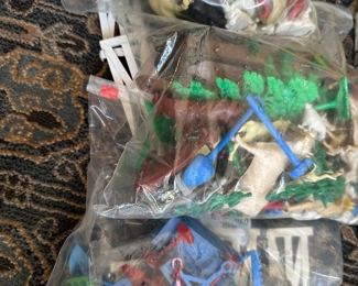 Animals foliage fencing etc