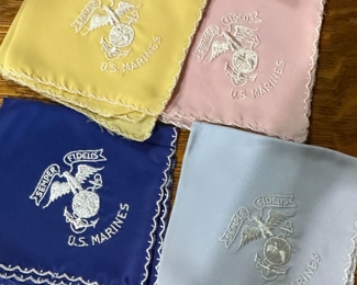 Pristine sweetheart marine hankies