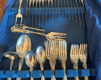 68 piece antique Gorham sterling Buttercup pattern