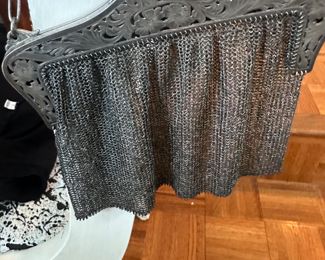 Antique sterling chain purse 