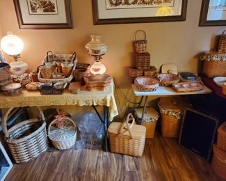 Longaberger and Henn baskets