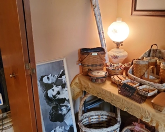 Longaberger, Henn, and other baskets