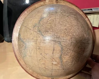 Antique French globe 
