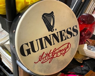 Guinness beer drum 