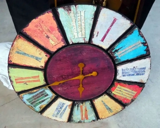 Battery Operated 28" Round Wall Clock