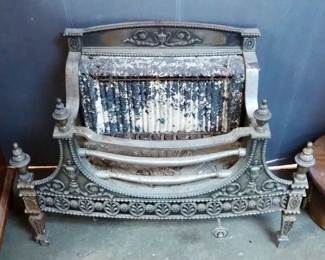 Humphrey Radiant Fire Antique Gas Space Heater, Model 95, 24"x30"x12"