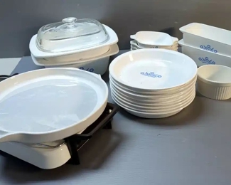Corning Ware Bake Ware Including Pie Dish, Mini Casserole Dish, Bread Pans, And More, Total Qty 22