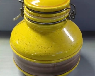 Baldelli 8" Ceramic Lidded Canister