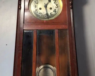 Vintage Gloria Wall Mounted Clock 31" x 13" x 6"