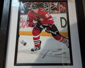 Marion Hossa Authenticated Autograph