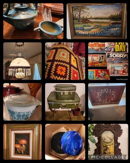 a full home full of nice vintage items