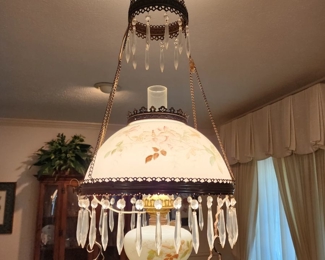 antique light fixture from the 1890's. Aesthetic design