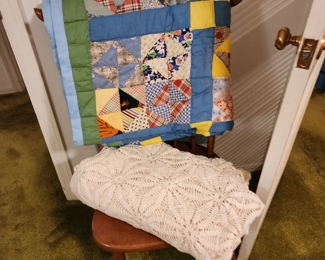 quilt and bedspread