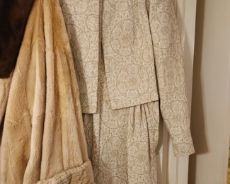 vintage dress with jacket